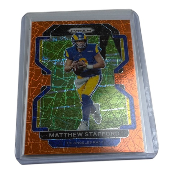 Panini Other - 2021 Panini Prizm Matthew Stafford Orange Ice Prizm #67 Los Angeles‎ Rams QB